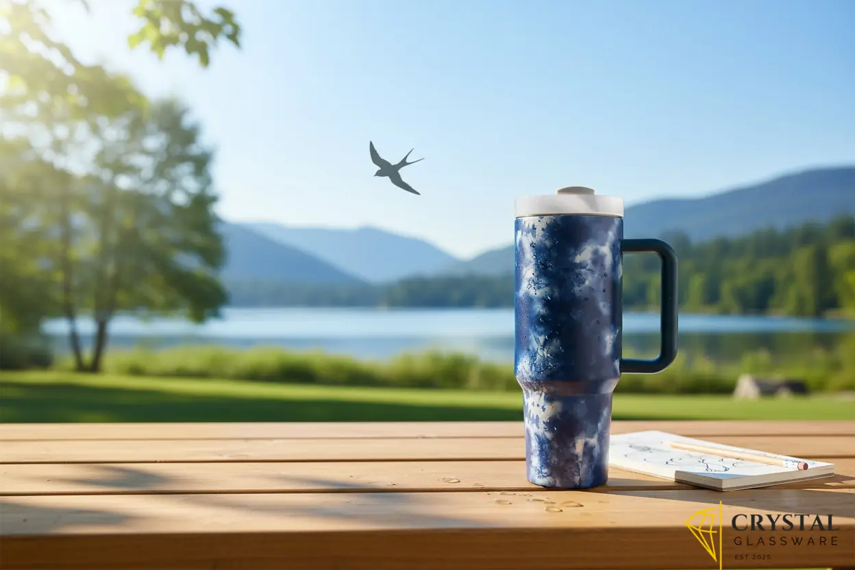 Stanley Tumblers Steel Tumblers Hot and cold Tumbler Mug With Straw Travelling Mug